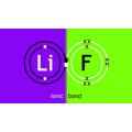 lithium fluoride valence electrons